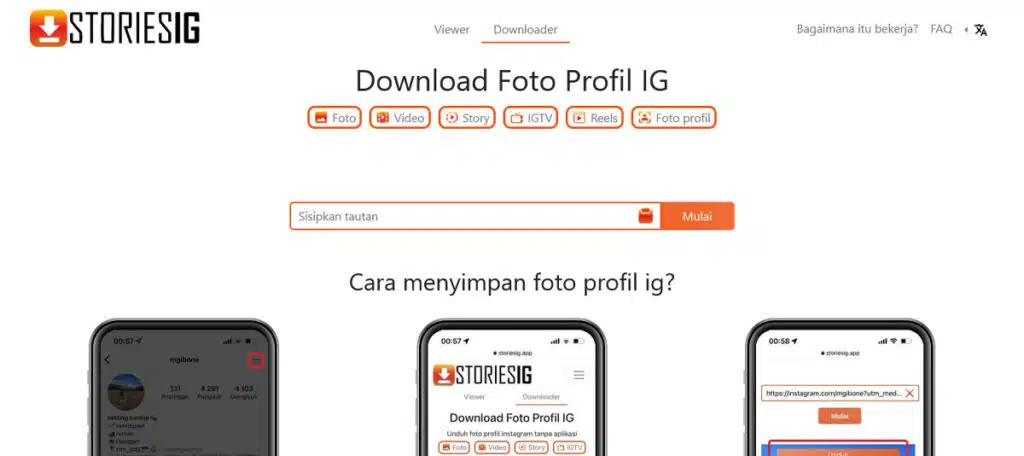 Download photo profil ig - Website Stories IG